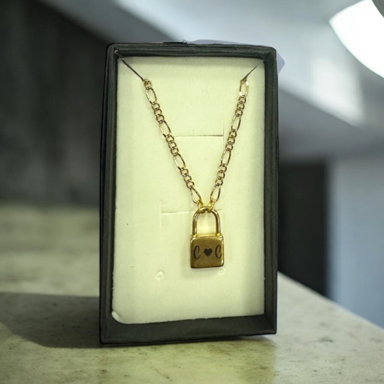 Personalized Lock Necklace