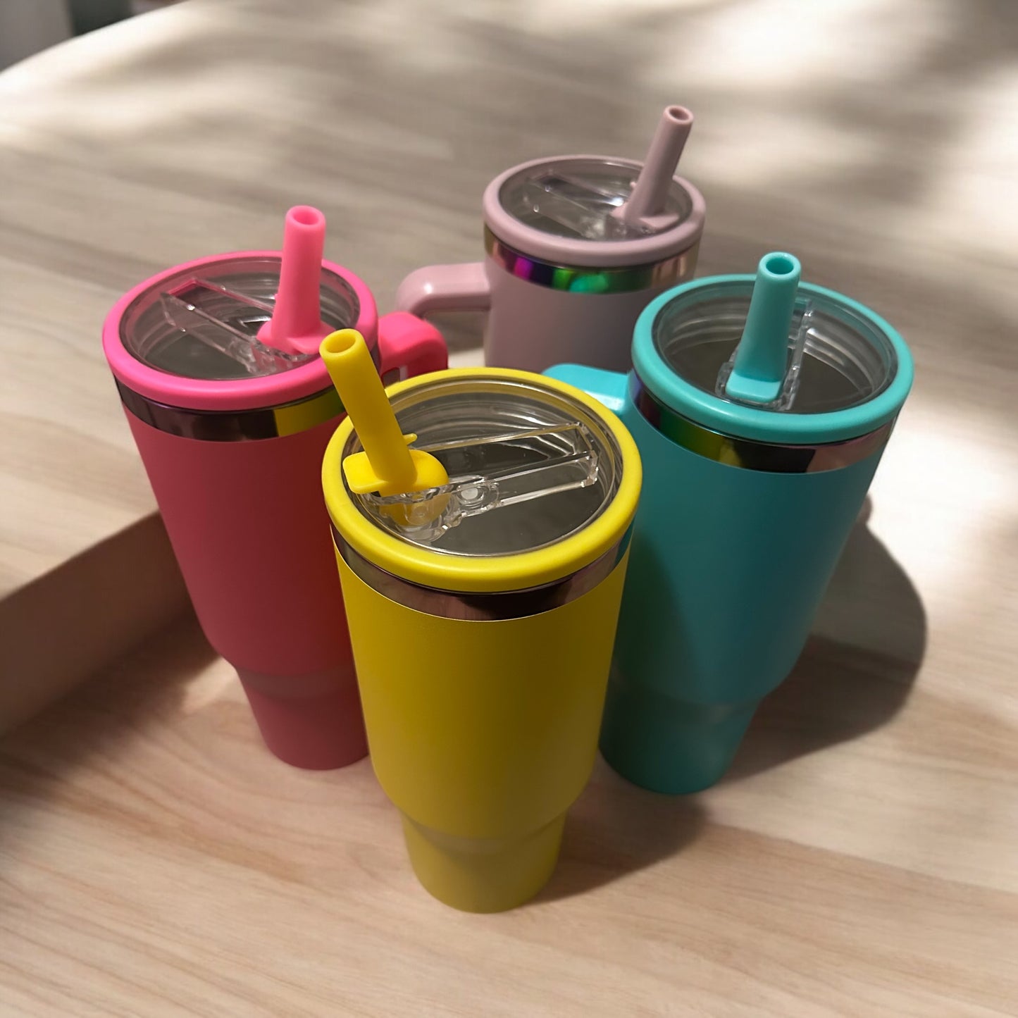 40oz Hydrojug style holographic tumbler