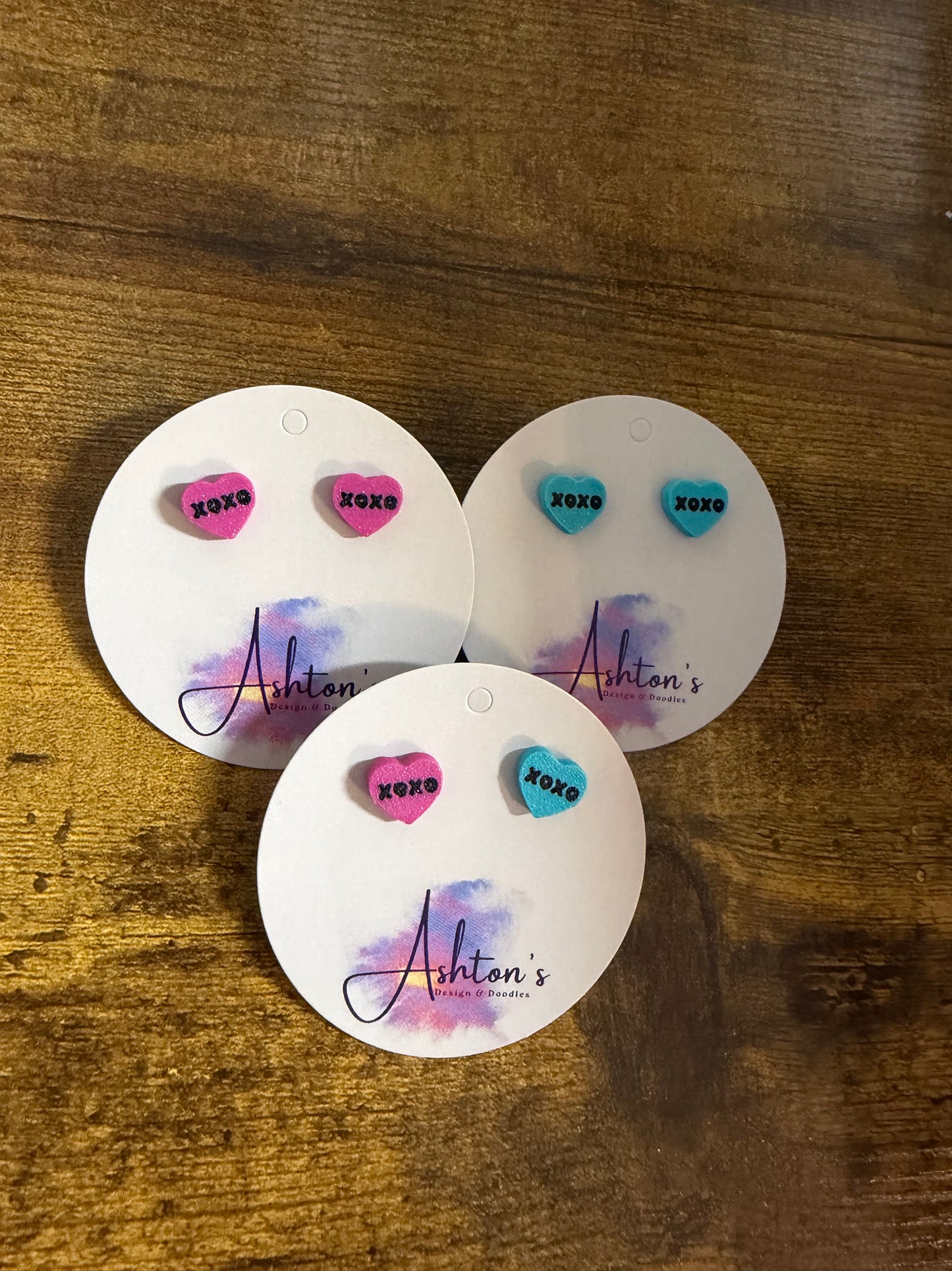 XOXO Valentine Earrings