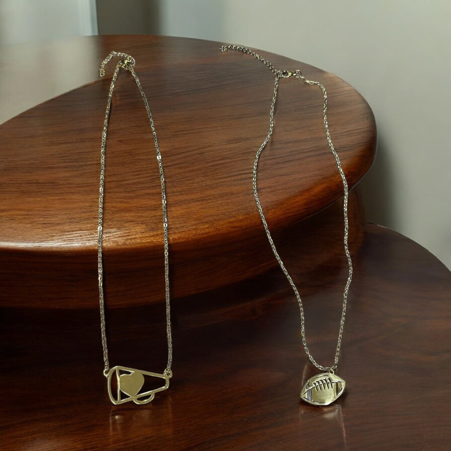 Laser Engraved Sports Necklaces