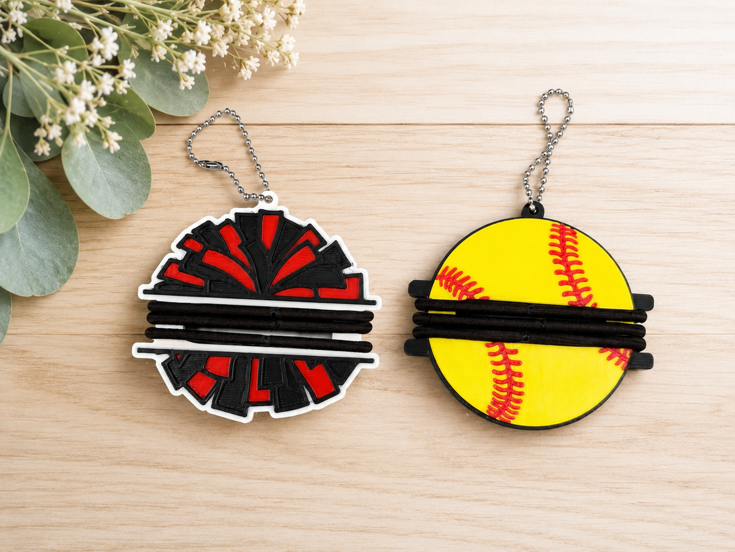 Bag Tag Ponytail holders