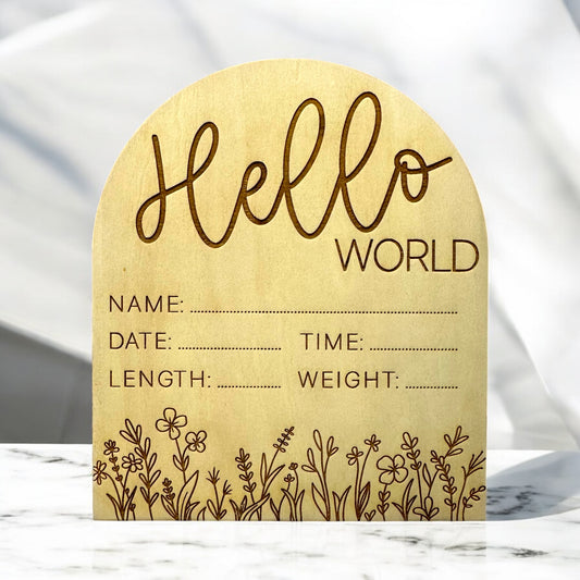 Customized Baby Signs