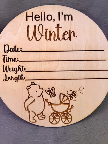Customized Baby Signs