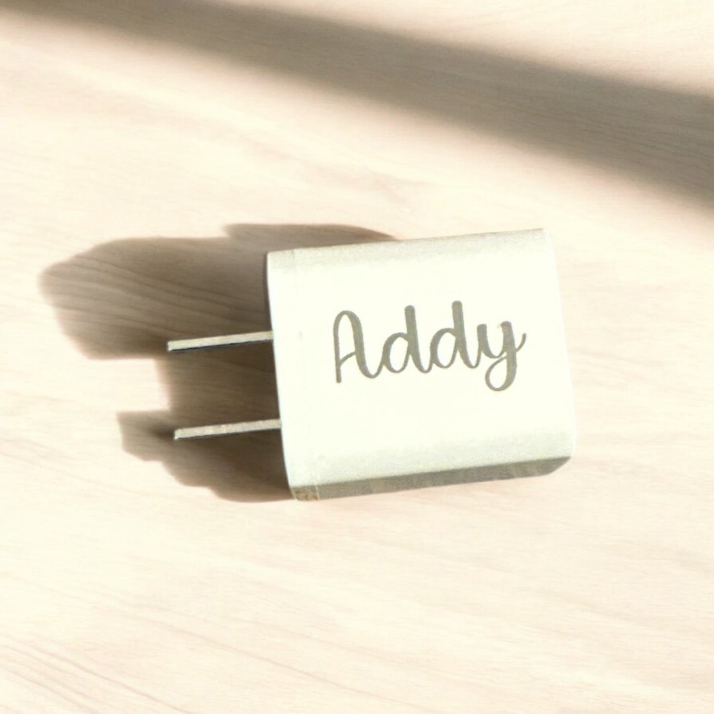 Personalized charging block