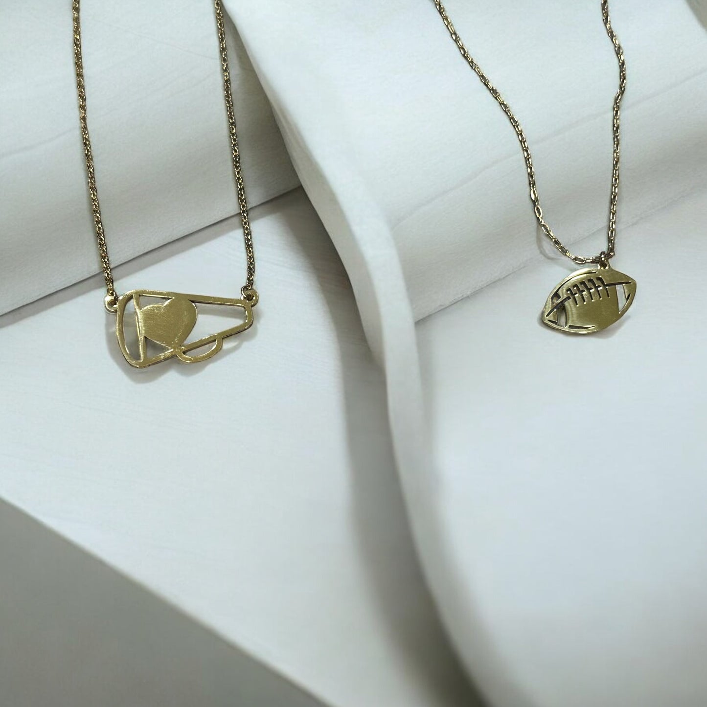Laser Engraved Sports Necklaces