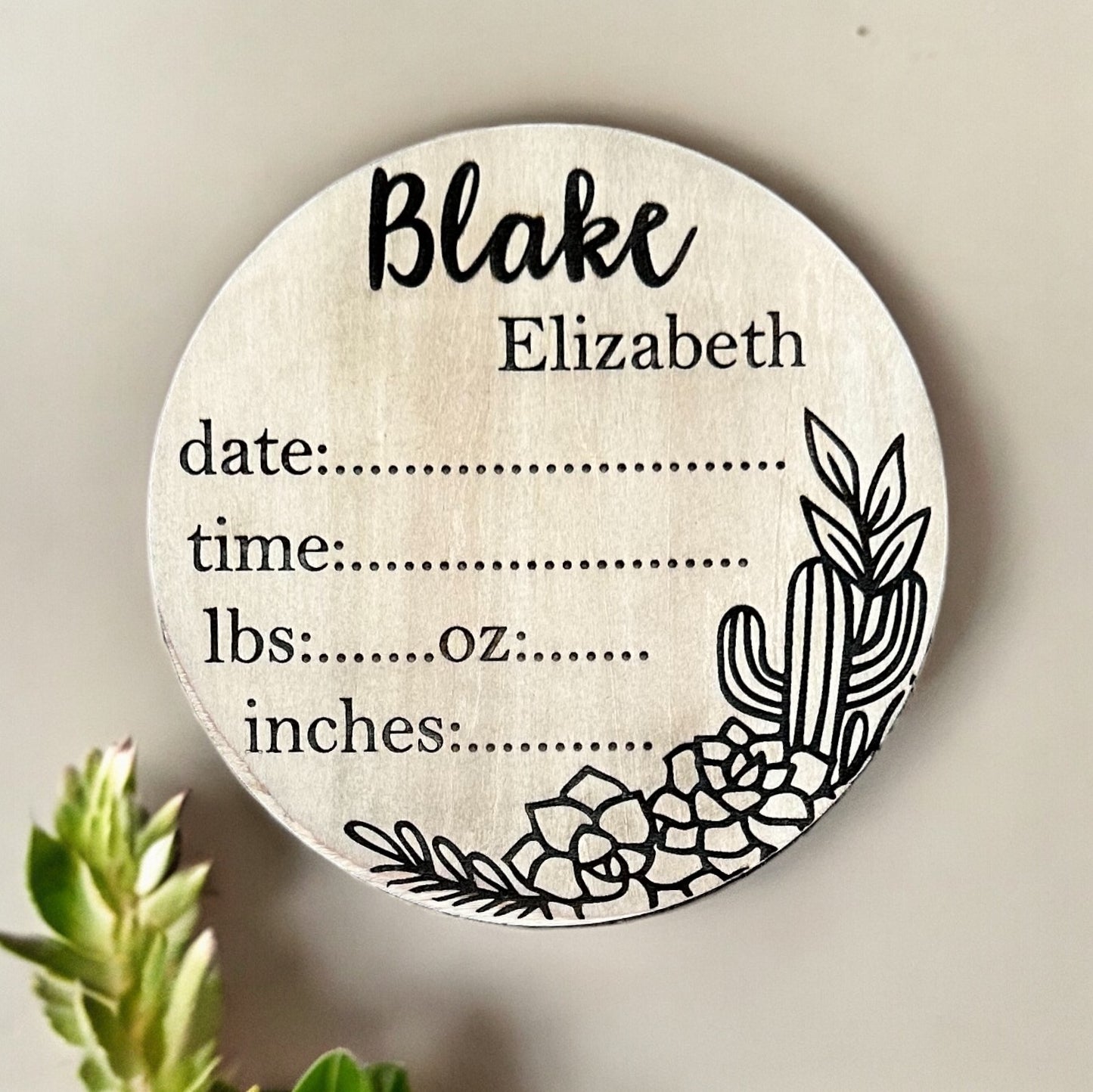 Customized Baby Signs