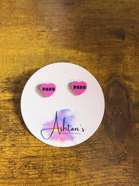 XOXO Valentine Earrings