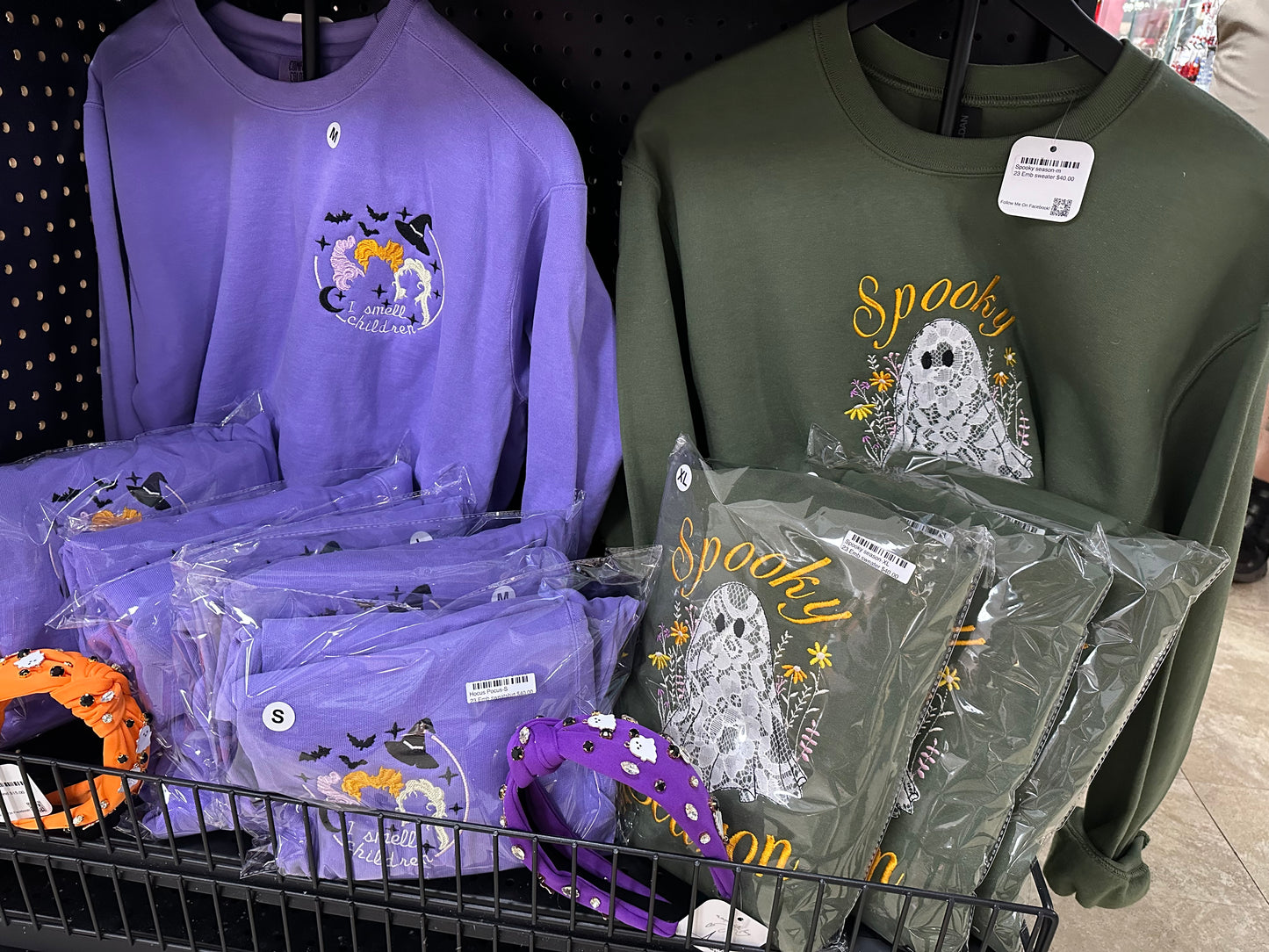 Hocus Pocus Embroidered Sweatshirt