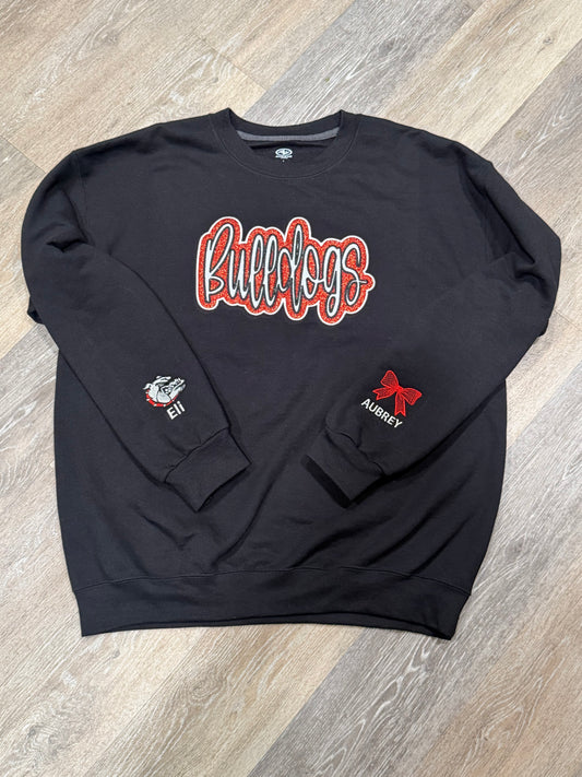 Add sleeve embroidery