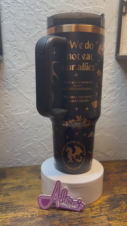 Fourth Wing Tumbler